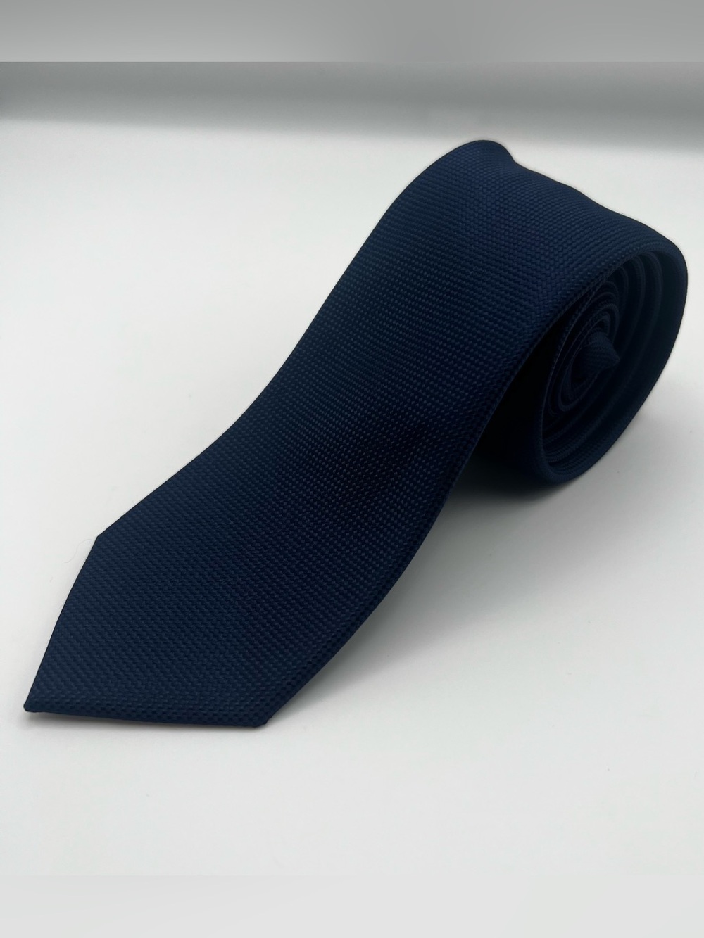 Geoffrey Beene Men's Textured Navy Tie